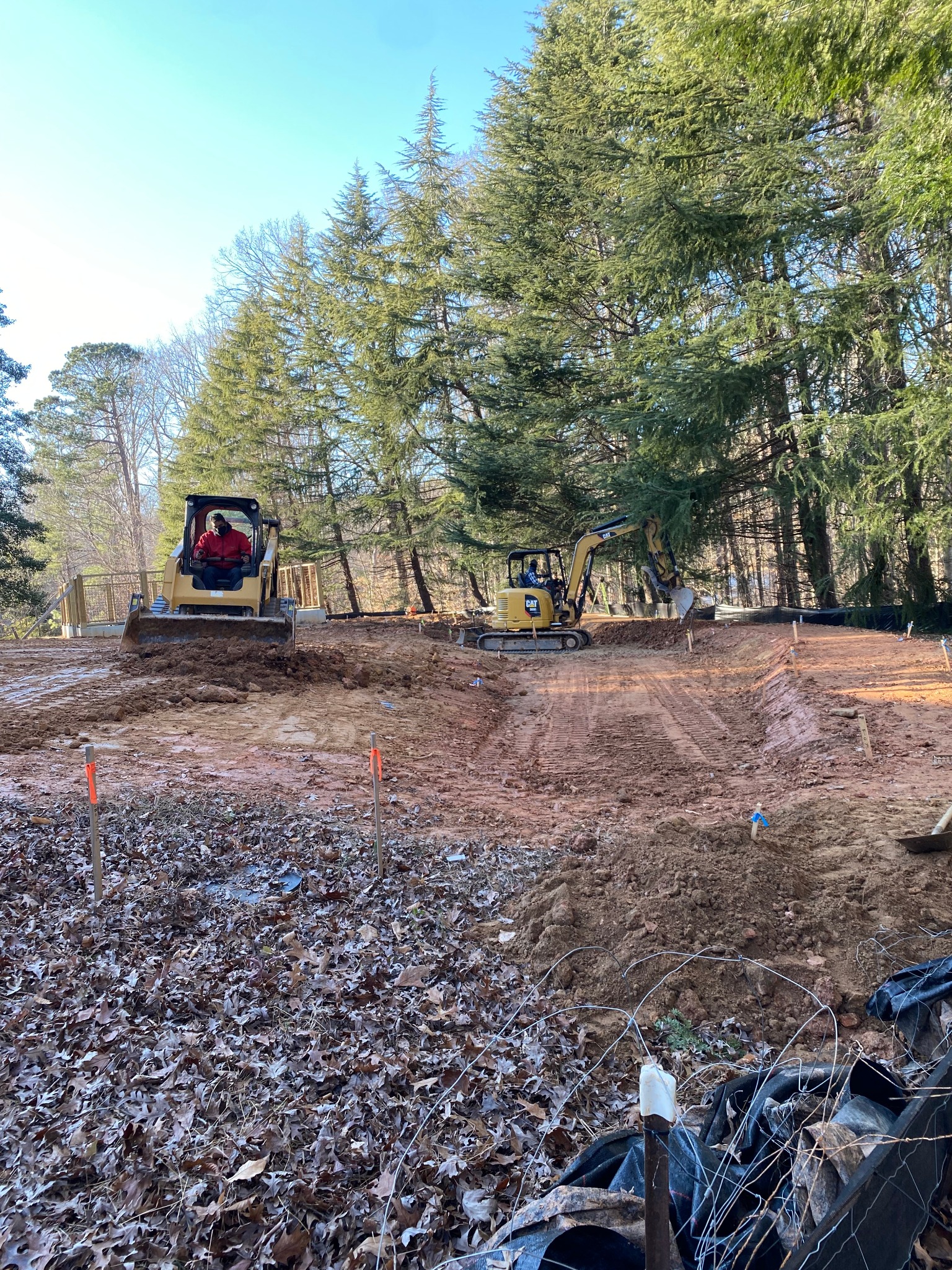 Site development in progress
